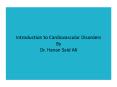 Introduction to Cardiovascular Disorders By Dr. Hanan Said Ali PowerPoint PPT Presentation