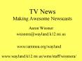 TV News Making Awesome Newscasts PowerPoint PPT Presentation