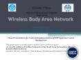 Wireless Body Area Network PowerPoint PPT Presentation