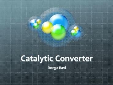 Catalytic Converter
