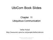 UbiCom Book Slides