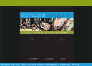 Chapter 7: Cross-Cultural Communication and Negotiation