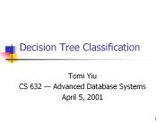 Decision Tree Classification