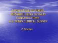 APPLICATION OF FIXED-MOVABLE INLAY IN INLAY CONSTRUCTIONS- A 6 YEARS CLINICAL SURVEY PowerPoint PPT Presentation