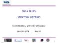 SUPA TEOPS STRATEGY MEETING PowerPoint PPT Presentation