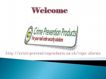 Rape Alarm