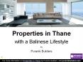 Properties in Thane with a Balinese Lifestyle by Puranik Builders PowerPoint PPT Presentation