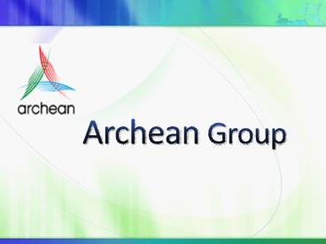 Fertilizer Exporters in India - Archean Group