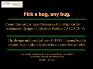 Pick a bug, any bug.