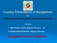 Country Presentation of Bangladesh PowerPoint PPT Presentation