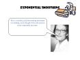 Exponential smoothing PowerPoint PPT Presentation