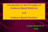 Introduction to the Principles of Evidence-Based Medicine