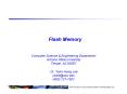 Flash Memory PowerPoint PPT Presentation