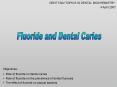 Fluoride and Dental Caries PowerPoint PPT Presentation