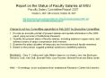 Report on the Status of Faculty Salaries at WSU Faculty Salary Committee Report 2007 October 2, 2007, with revisions October 29, 2007 PowerPoint PPT Presentation