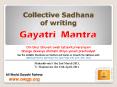 Collective Sadhana of writing PowerPoint PPT Presentation