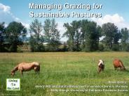 Managing Grazing for Sustainable Pastures