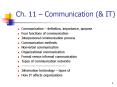 Ch. 11  PowerPoint PPT Presentation