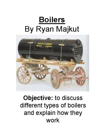 Boilers By Ryan Majkut