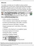 Your safety committee may be ineffective unless members understand their role and carry out their individual responsibilities.  The safety committee can be a "profit center" activity: As a fact-gathering, problem-solving team of motivated members, the PowerPoint PPT Presentation