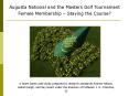 Augusta National and the Masters Golf Tournament PowerPoint PPT Presentation