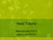 Head Trauma