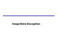Image/Data Encryption PowerPoint PPT Presentation
