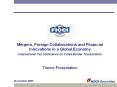 Mergers, Foreign Collaborations and Financial Innovations in a Global Economy International Tax Conference on Cross Border Transactions  Theme Presentation PowerPoint PPT Presentation