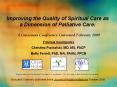 Improving the Quality of Spiritual Care as a Dimension of Palliative Care: PowerPoint PPT Presentation