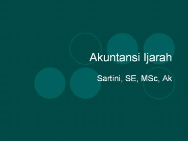 Akuntansi Ijarah
