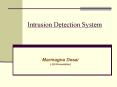 Intrusion Detection System PowerPoint PPT Presentation