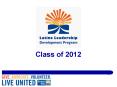 Class of 2012 PowerPoint PPT Presentation