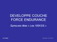 DEVELOPPE COUCHE FORCE ENDURANCE PowerPoint PPT Presentation