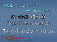 By KARACH HIGH SCHOOL