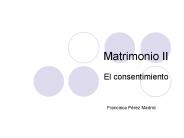Matrimonio II