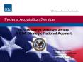 Department of Veterans Affairs A GSA Strategic National Account PowerPoint PPT Presentation