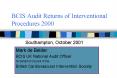 BCIS Audit Returns of Interventional Procedures 2000 PowerPoint PPT Presentation
