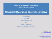 The National Grants Partnership Webcast