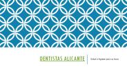 Dentistas Alicante