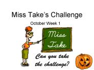 Miss Take