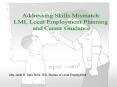 Addressing Skills Mismatch: PowerPoint PPT Presentation