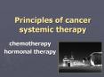 Principles of cancer systemic therapy PowerPoint PPT Presentation
