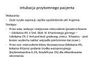 Intubacja przytomnego pacjenta