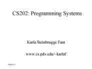 CS202: Programming Systems