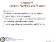 Chapter 9 Complex Numbers and Phasors