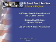 USCG Auxiliary Uniforms Protocol