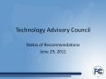Technology Advisory Council PowerPoint PPT Presentation