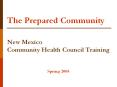 New Mexico Community Health Council Training PowerPoint PPT Presentation