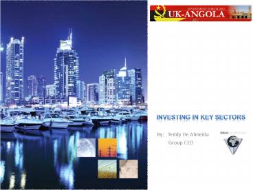 By:  Teddy De Almeida