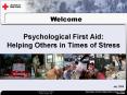 Psychological First Aid: Helping Others in Times of Stress PowerPoint PPT Presentation